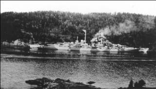 Tirpitz - Fættenfjord June 1942